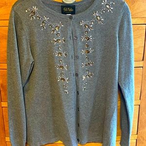 Bob Mackie Wearable Art Cardigan